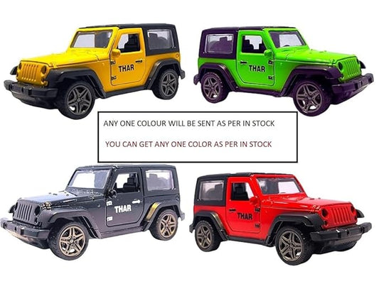 AM2938 Toys Thar Car TH-9209/ F1110-1 Metal Thar toy car full body pullback for kids Multicolour
