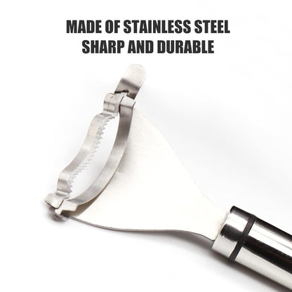 3134 Premium Corn Peeler, Stainless Steel Corn Cob Peeler