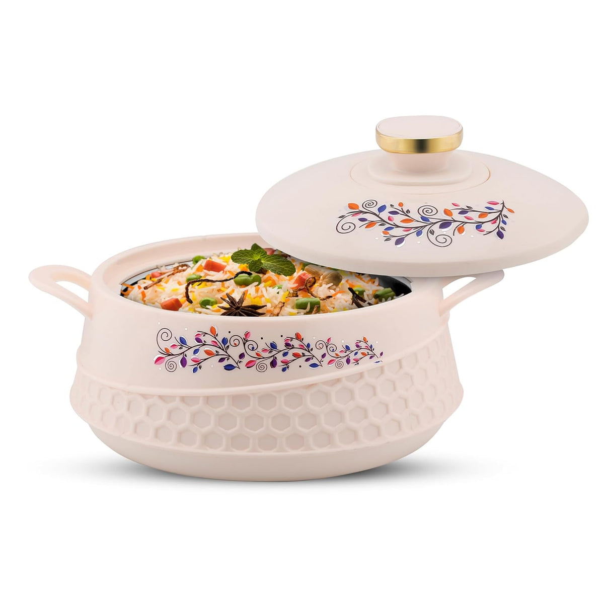 AM0912 Stainless Steel Fiesta Inner Steel Thermoware Casserole 2500ml