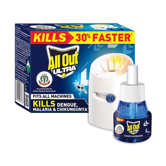 A06616 All Out Ultra Liquid Vaporizer, Machine + 1 Refill (45ml)