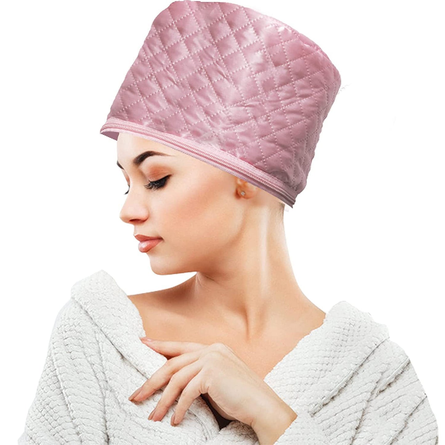 0352 Thermal Head Spa Cap Treatment with Beauty Steamer Nourishing Heating Cap
