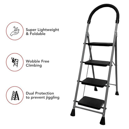 AM7012 Foldable 4 Step Ladder