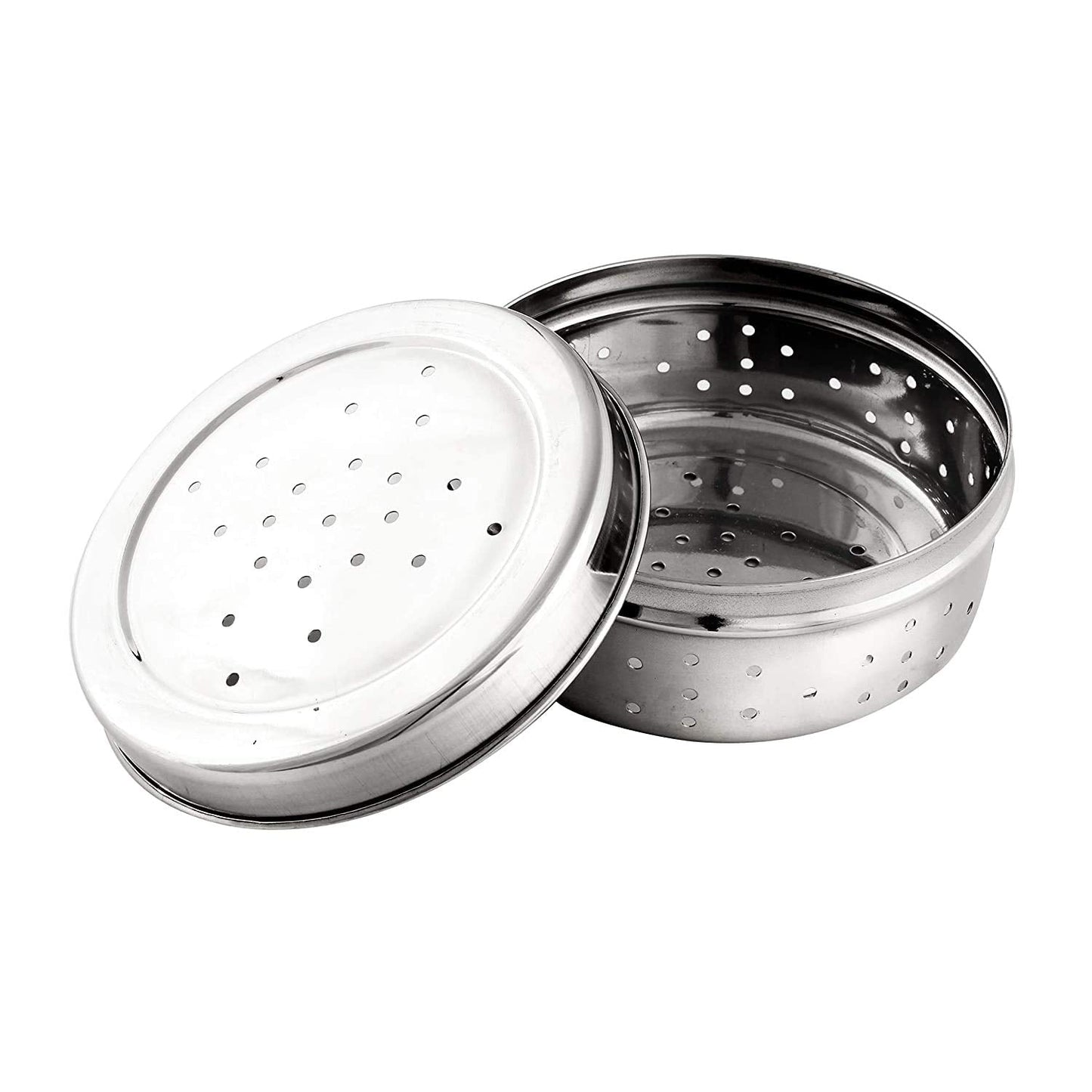 AM5332 Hole Dabba Stainless Steel Coriander Storage Box BIg