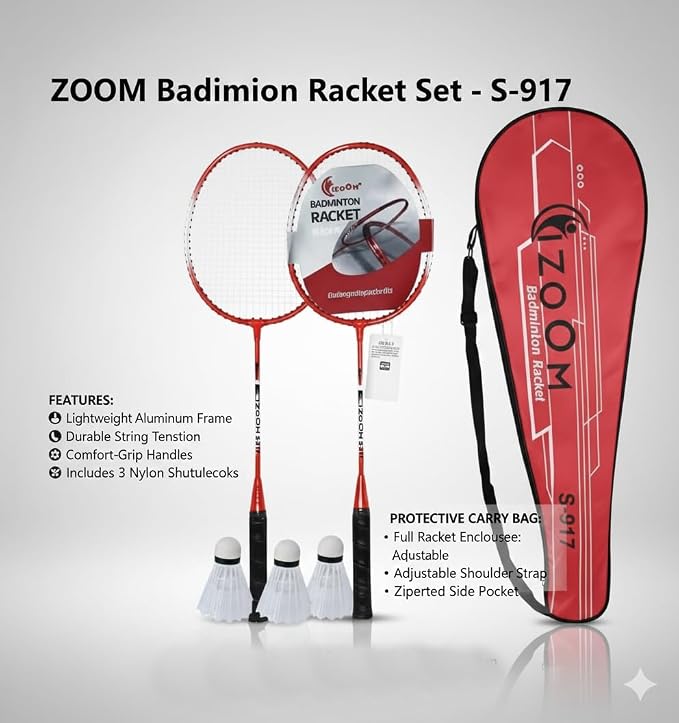 TM0251 Badminton 2 Racket Set