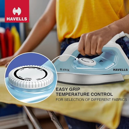 AM6800 Havells Hawk 1100 watt Heavy Weight Dry Iron