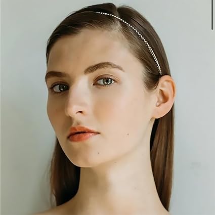 AM1237 Metal Stone Hairband