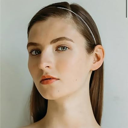 AM1237 Metal Stone Hairband