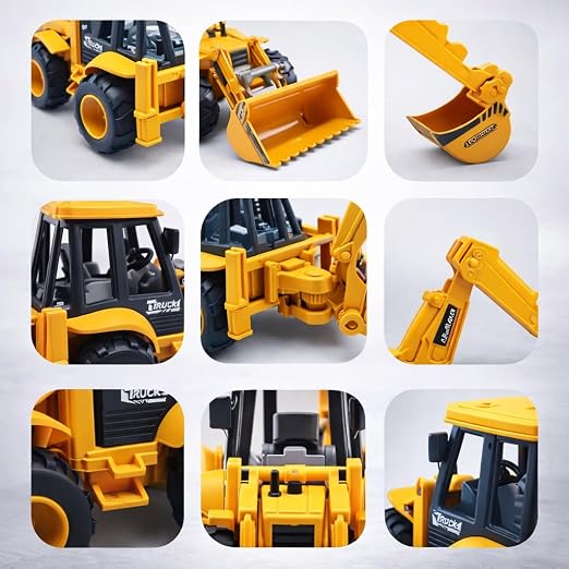 TM0221 JCB Kids 3 in 1 Toy Bulldozer