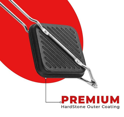 AM3583 Toster Black Grill Wire Handle Sandwich Maker