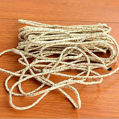 AM7648 1pc - Cotton Braided Clothesline Outdoor Ropes, Clothes Drying Ropes, Shading Net Ropes (Multicolour)