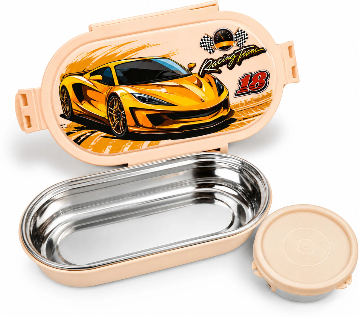 AM7026 TITEN STEEL LUNCH BOX
