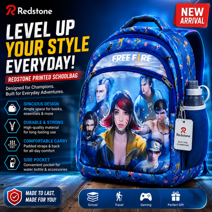 AM7035 Printed Schoolbag