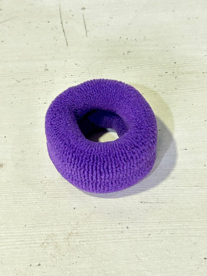 AM1022 Rubber Band Multicolored Cotton Scrunchy Hair Band Ties 1 PCs