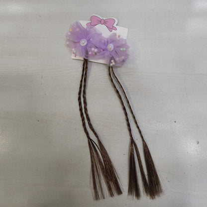 AM5430 Flower Long Tail Hairpin Multicolour 1pc