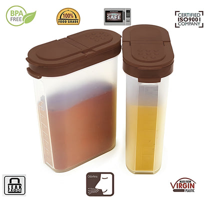 AM5797 2 Way Spice N Sprinkle Shaker - BPA-Free, Dishwasher Safe
