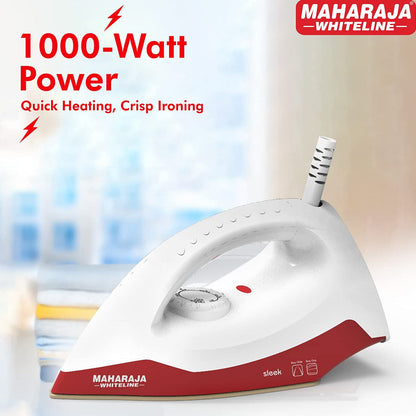 AM5809 Maharaja Sleek 1000-Watt Dry Iron