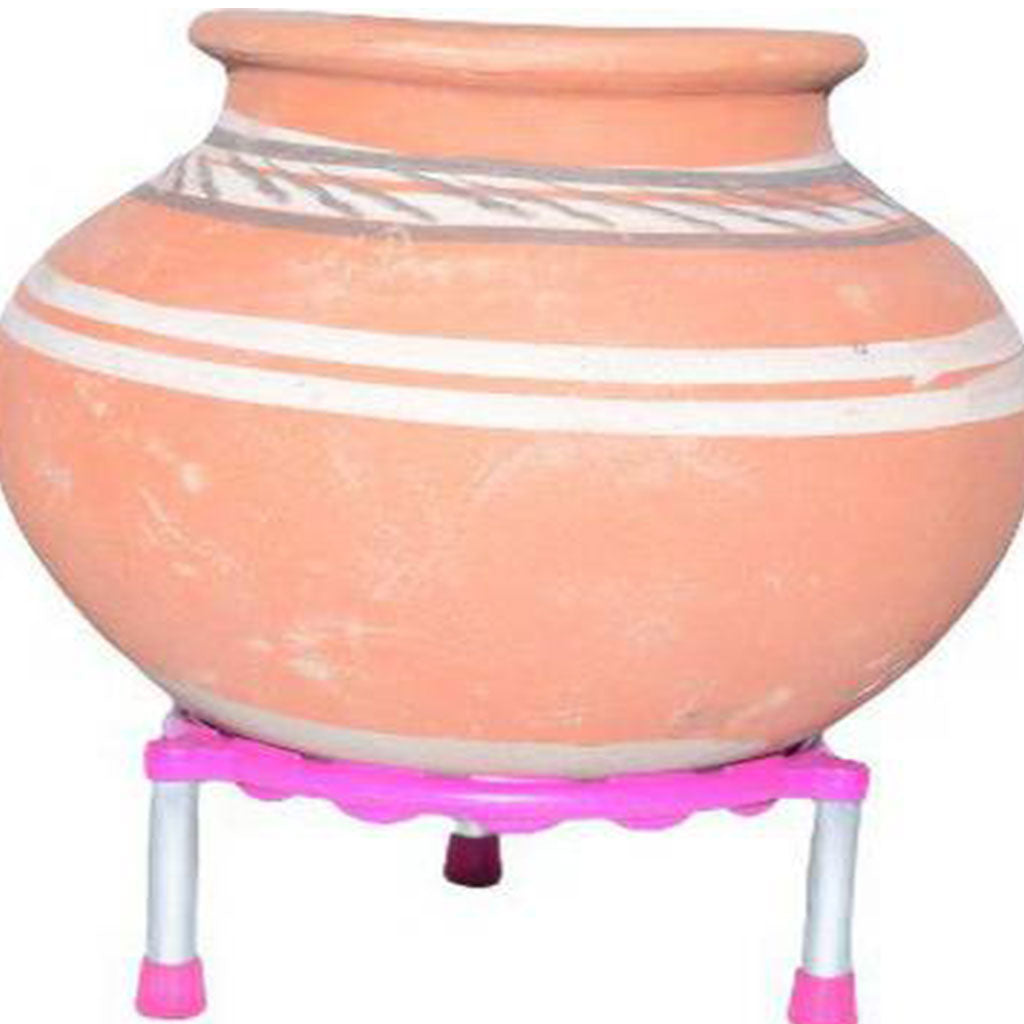 0628 Stainless Steel Single Ring Matka Stand