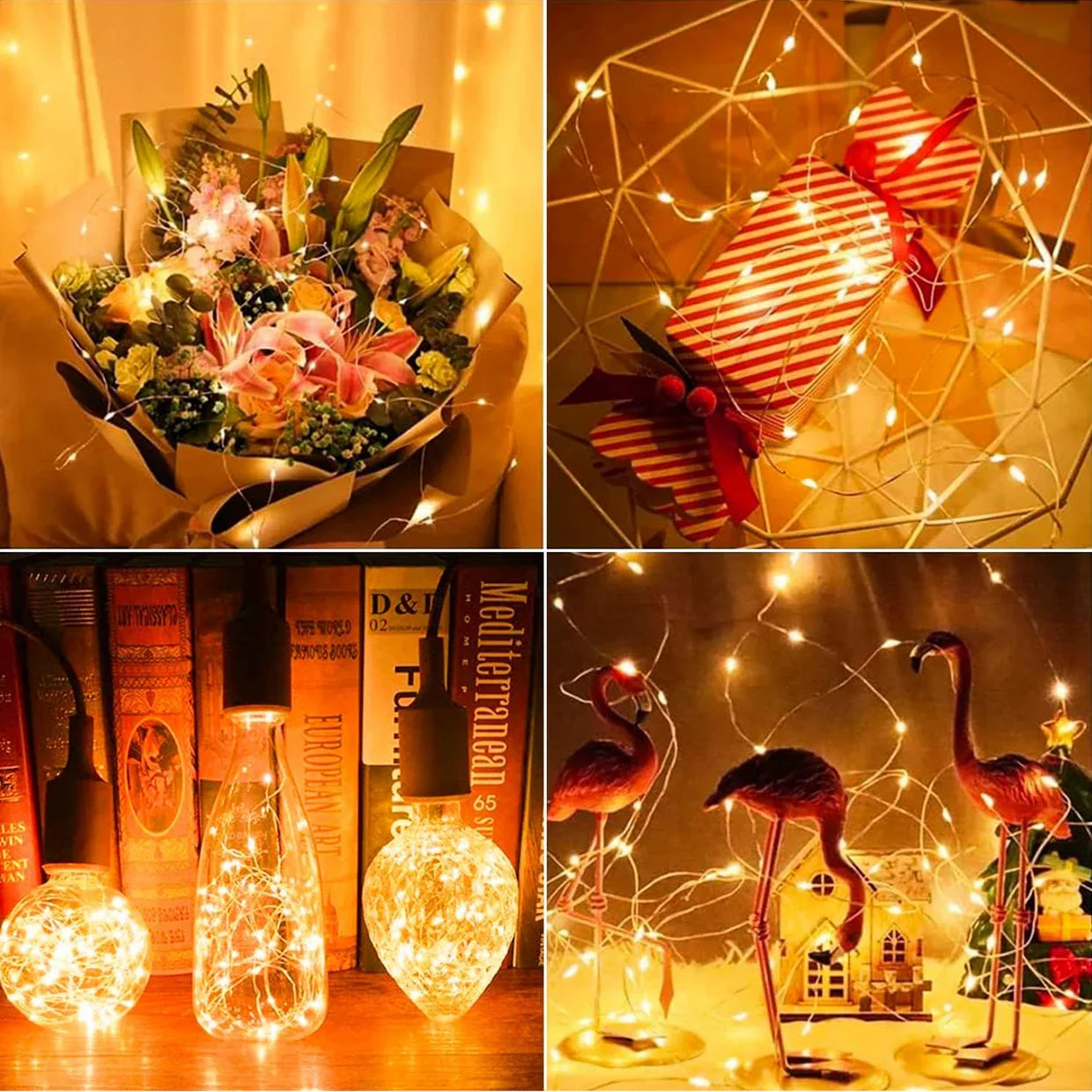 6682 LED Flexible Wire Waterproof Lights (2AA Battery Operated, Battery not included)