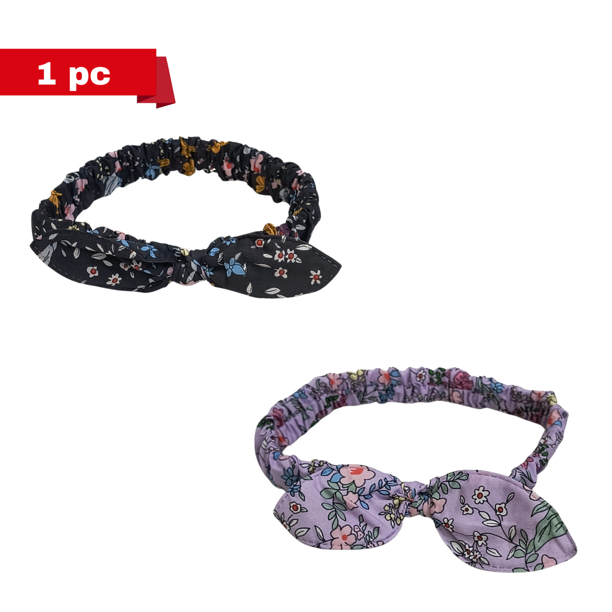 AM5426 Rabbit Ear Hair Band Multicolour 1pc