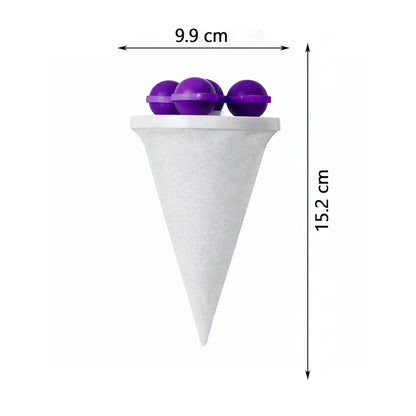 21917 Reusable Washing Machine Lint Remover Ball with Mesh Filter Big Size 1 Pc