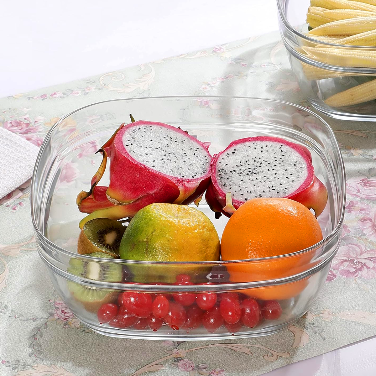 AM5684	Cello Nadir Square Stack Bowl- 600Ml