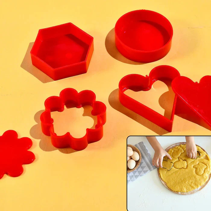 AM7644 Cutlet Plastic Mould Big 4 pcs