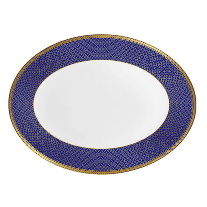 AM5752 Cello Opalware Solitaire Series Sapphire Dinner Set, 27 Units - Opal Glass Dinner Set for 1 | Crockery Set for Festive Ocassions, Parties | White Plate and Bowl Set