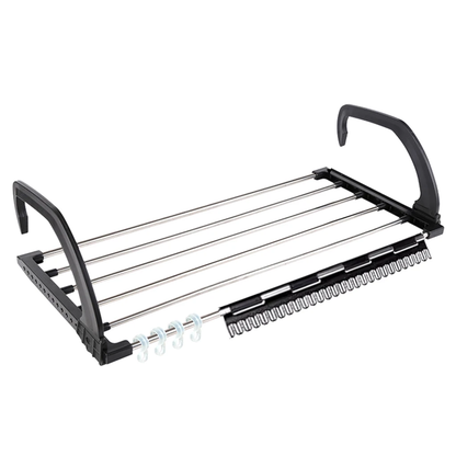 4649 Adjustable Folding Clothes Steel Drying Racks Hanger
