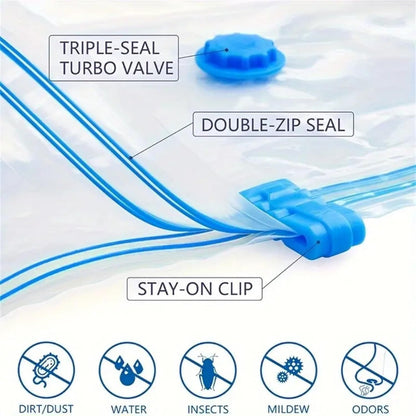 3634 Vacum Storage Bags with Hand Pump (Pack of 5)