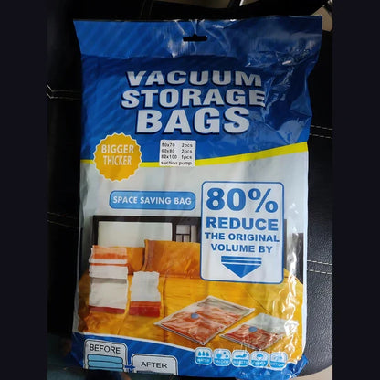 3634 Vacum Storage Bags with Hand Pump (Pack of 5)