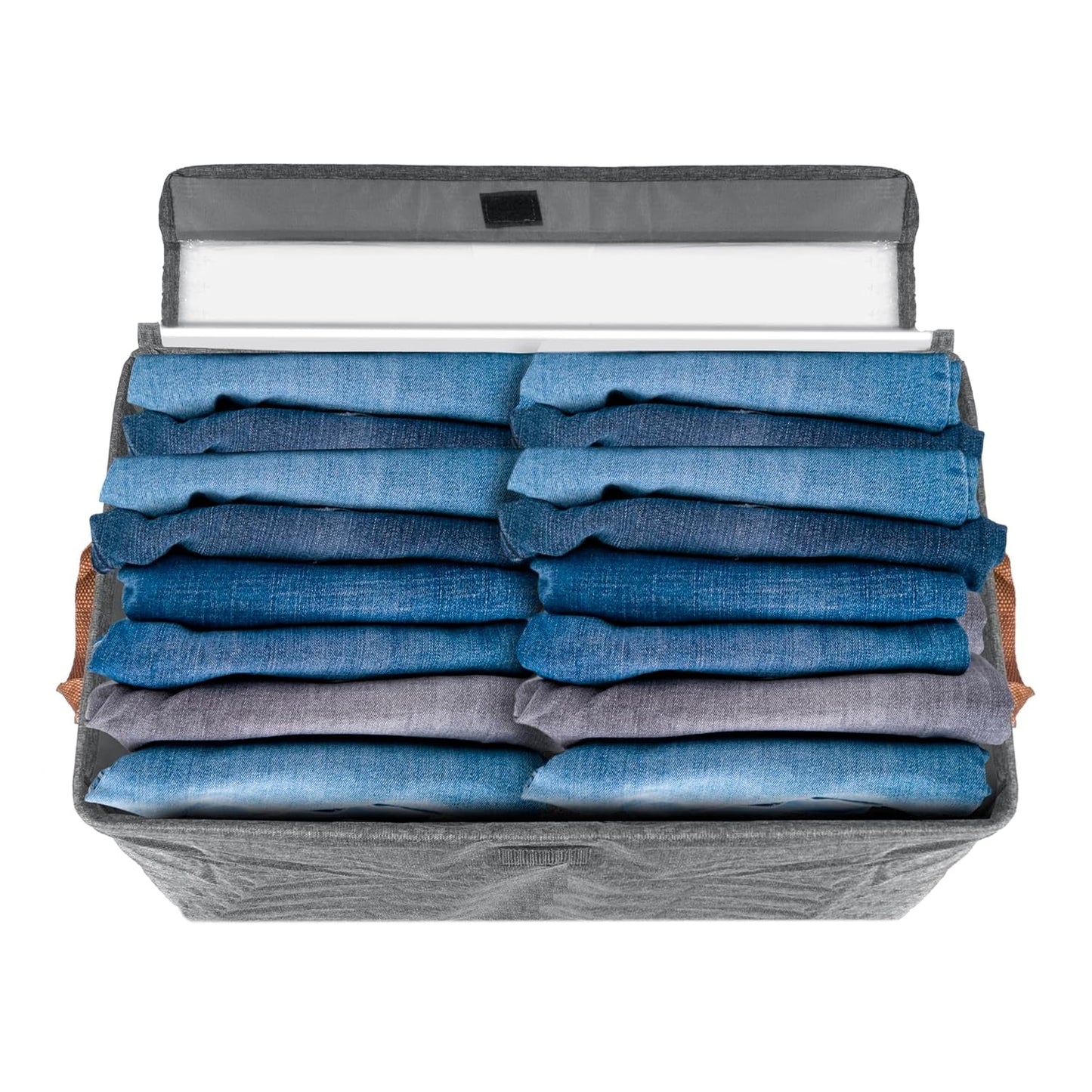 3528 Foldable Storage Baskets with Handles