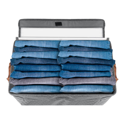 3528 Foldable Storage Baskets with Handles