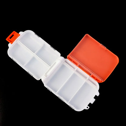 14824 Portable Dual-Sided Pill Organizer Box (1 Pc)