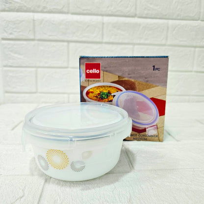 Di0020 Cello Opalware Leak-Proof Storage Container – Medium (1 Pc)