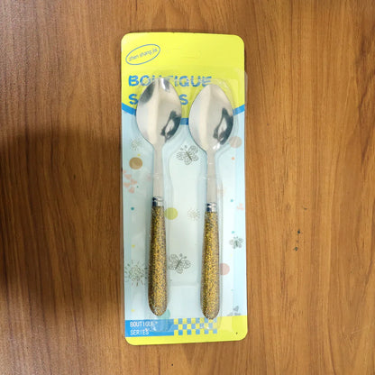 10873 Premium Stainless Steel Dining Spoon Set (Pack of 2)