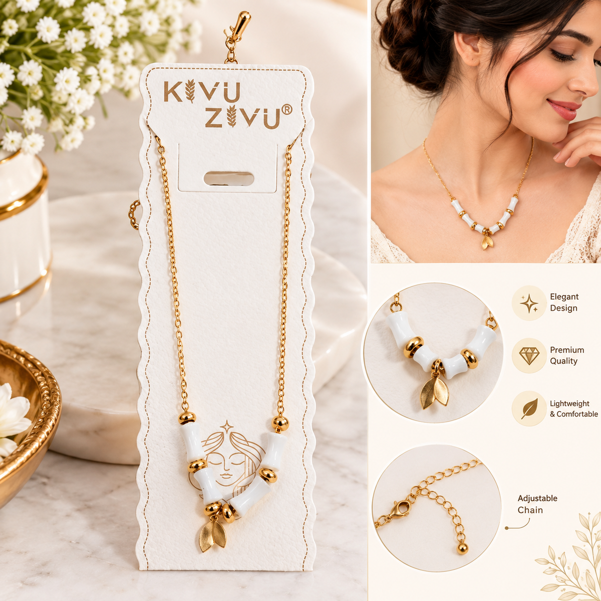 TM0132 Golden Floret Chain