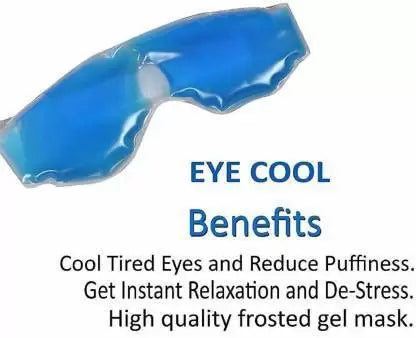 AM7646 Cooling Eye Belt Gel Pain Relief | Reduce Dark Circles | Deep Sleep | Ideal For Puffy Eyes(pack of 1)