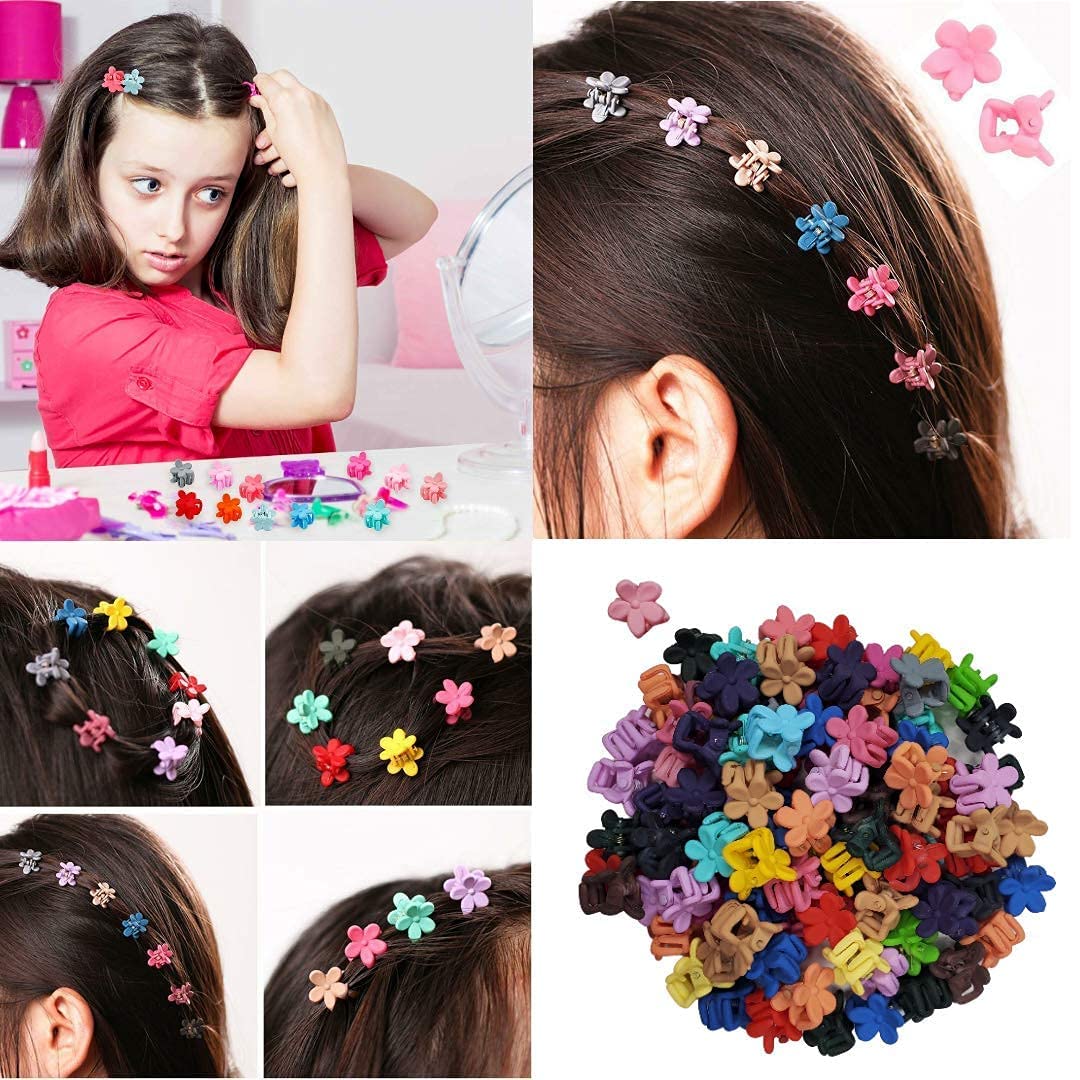 AM1034 10 Pcs Mini Hair Clips for Girls