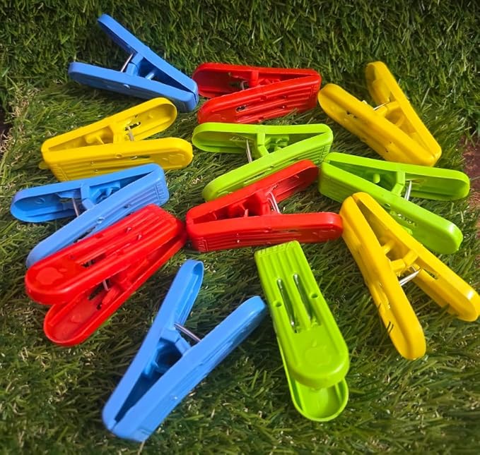 AM6892 Plastic Cloth Clips Plastic Cloth Clips 12 PCS