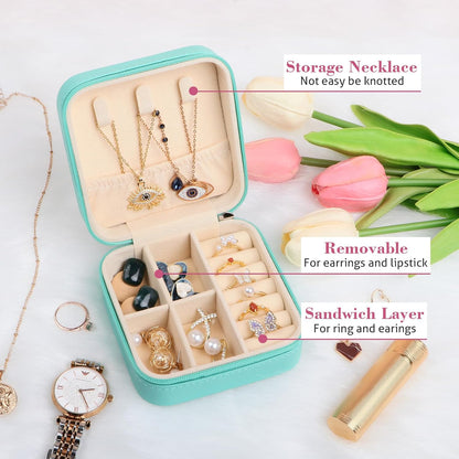 3610 Portable Travel Mini Jewelry Box