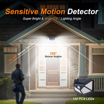 1255 Solar Motion Sensing LED Light