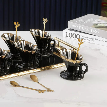 AM3733 Ice Cream Bowl Set With Tray 7Pcs