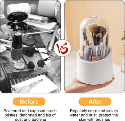 3556 Make Up Organiser Rotating Brush Holder