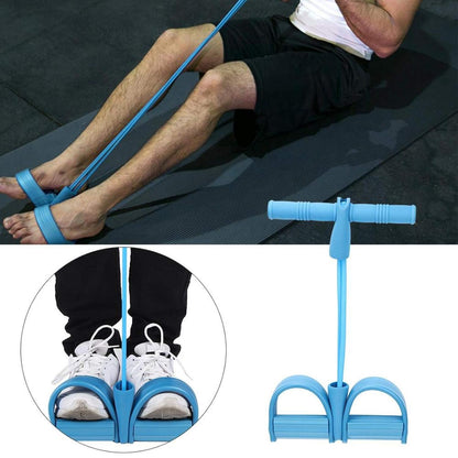 AM5518 Pedal Exerciser, Yoga Resistance Band, Latex for Yoga Workout(Pull rope)