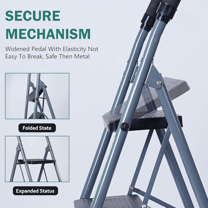 AM7012 Foldable 4 Step Ladder