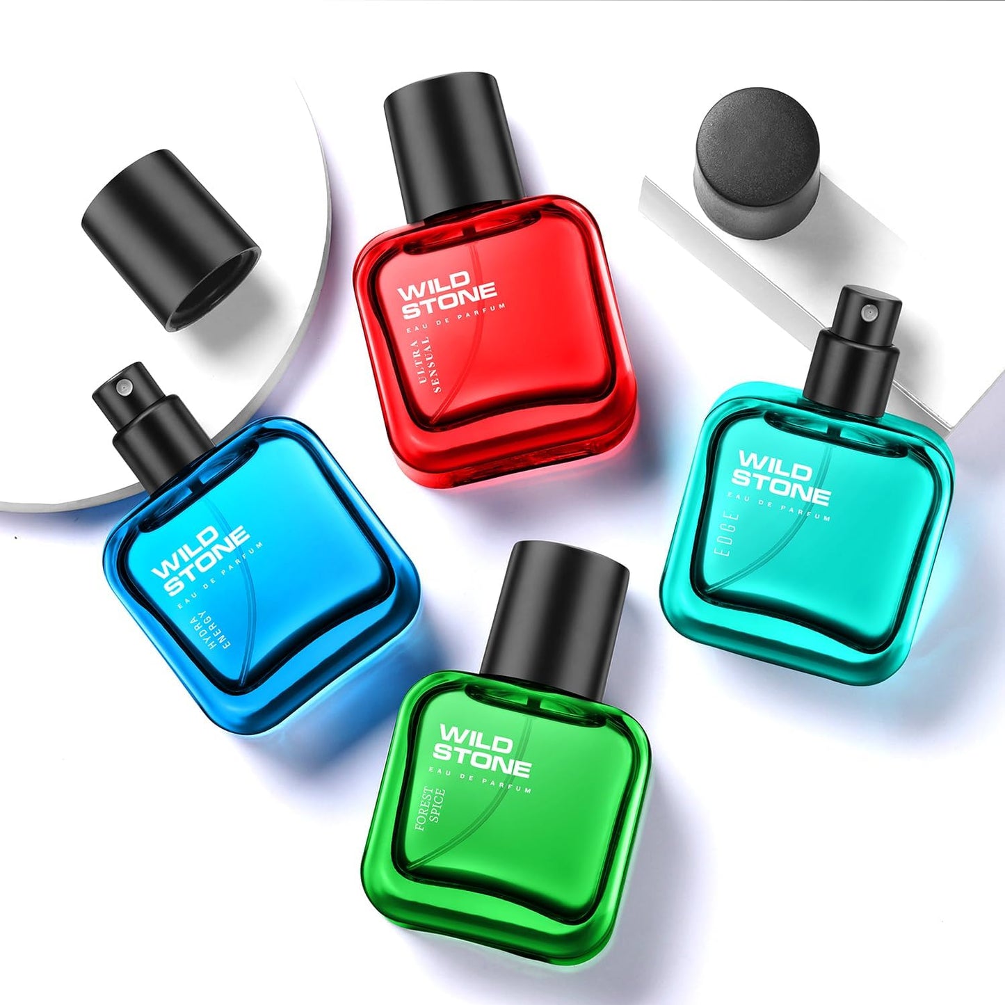 A06767 Wild Stone Eau De Premium Perfume Gift Set for Men (4 x 30 ml - Total 120 ml)