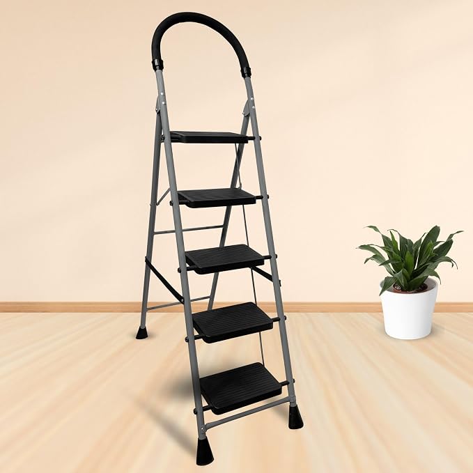 AM7013 Foldable 5 Step Ladder for Home