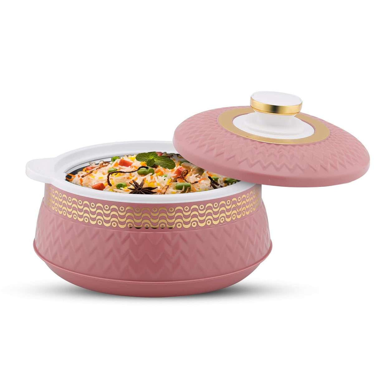AM0911 Stainless Steel Crystal 4500 Inner Steel Thermoware Casserole
