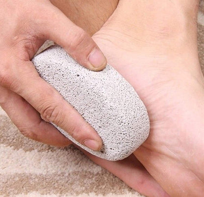 AM7631 Natural Oval Pumice Stone Exfoliator for Foot Care and Dead Skin Callus Removal