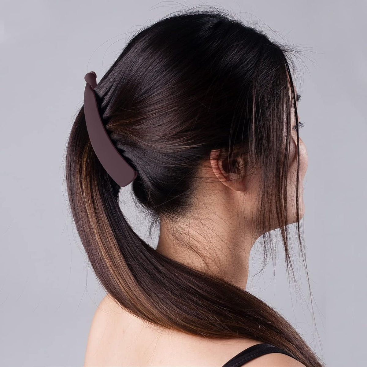AM1033 Large Banana Hair Clip 1 Pack